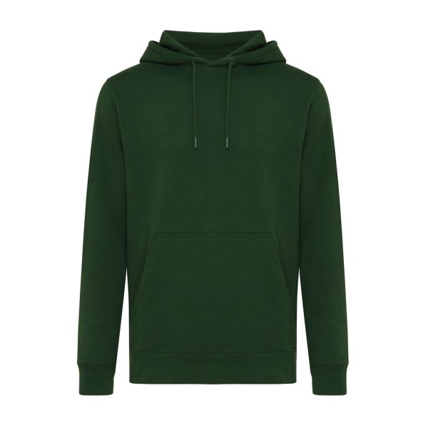 Iqoniq Rila Lightweight Hoodie aus recycelter Baumwolle, ungefärbte helles Grau