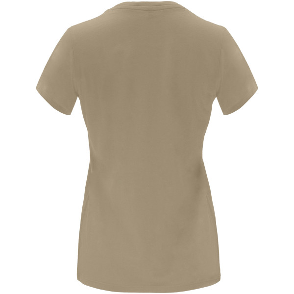 Capri-Damen-Kurzarm-T-Shirt