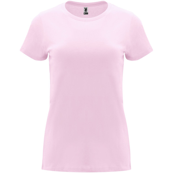 Capri-Damen-Kurzarm-T-Shirt