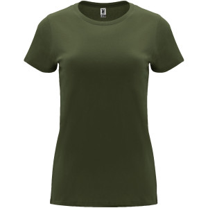 Capri-Damen-Kurzarm-T-Shirt - Reklamnepredmety