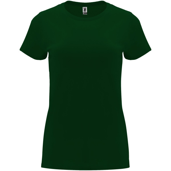 Capri-Damen-Kurzarm-T-Shirt