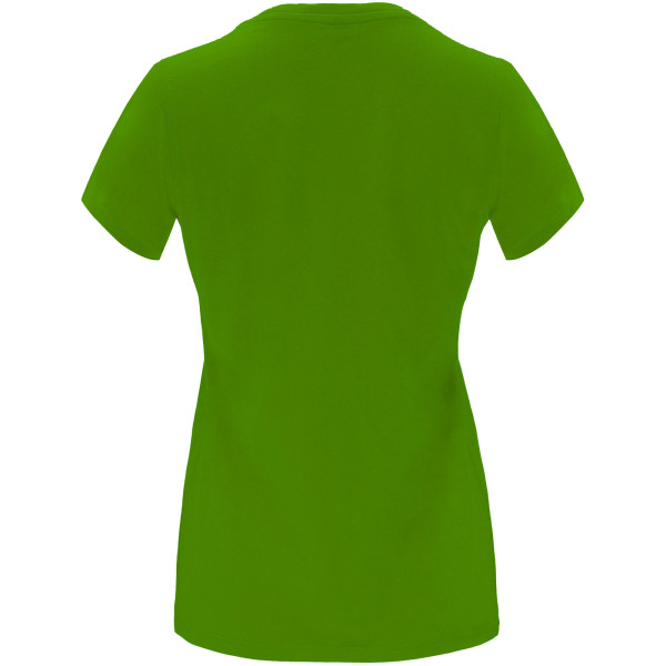Capri-Damen-Kurzarm-T-Shirt