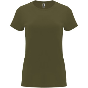 Capri-Damen-Kurzarm-T-Shirt - Reklamnepredmety