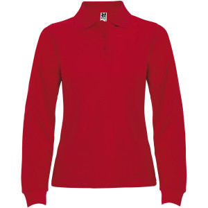 Estrella Damen-Poloshirt mit langen Ärmeln - Reklamnepredmety