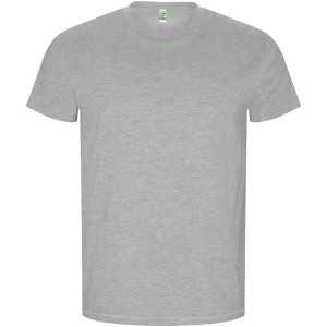 Goldenes Herren-T-Shirt mit kurzen Ärmeln - Reklamnepredmety