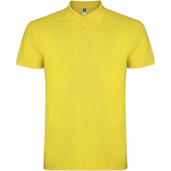 Star-Kinderpoloshirt mit kurzen Ärmeln