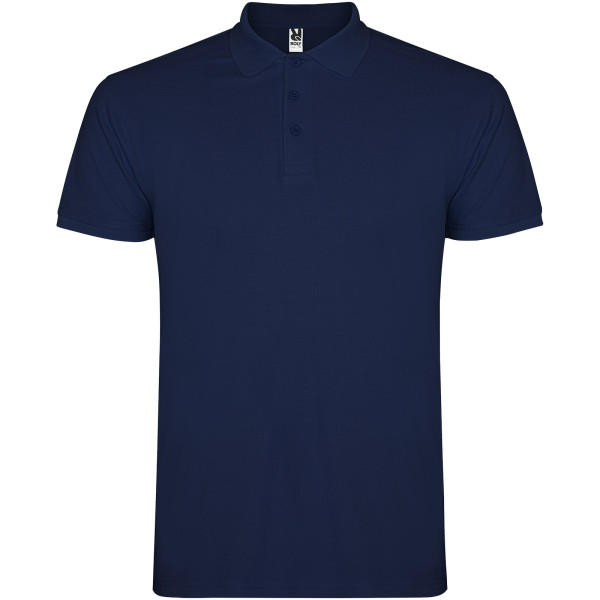 Star-Kinderpoloshirt mit kurzen Ärmeln