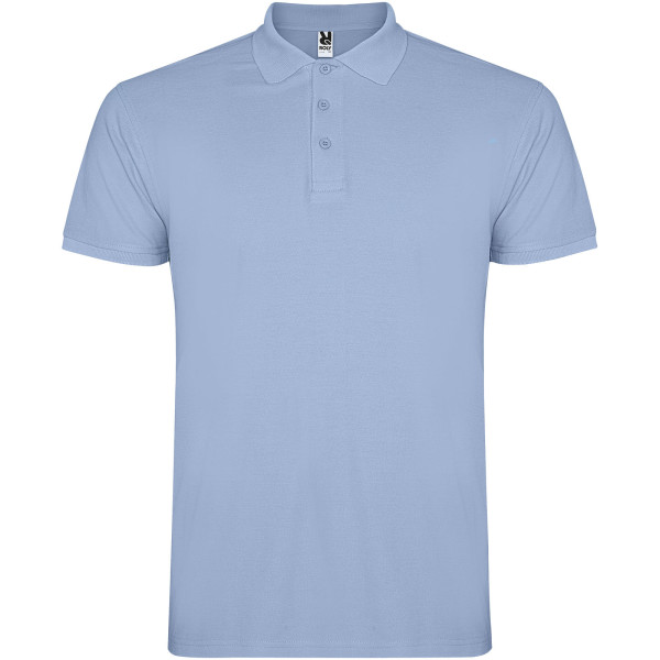Star-Kinderpoloshirt mit kurzen Ärmeln