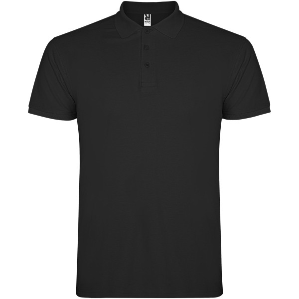 Star-Kinderpoloshirt mit kurzen Ärmeln