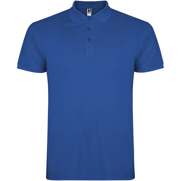 Star-Kinderpoloshirt mit kurzen Ärmeln