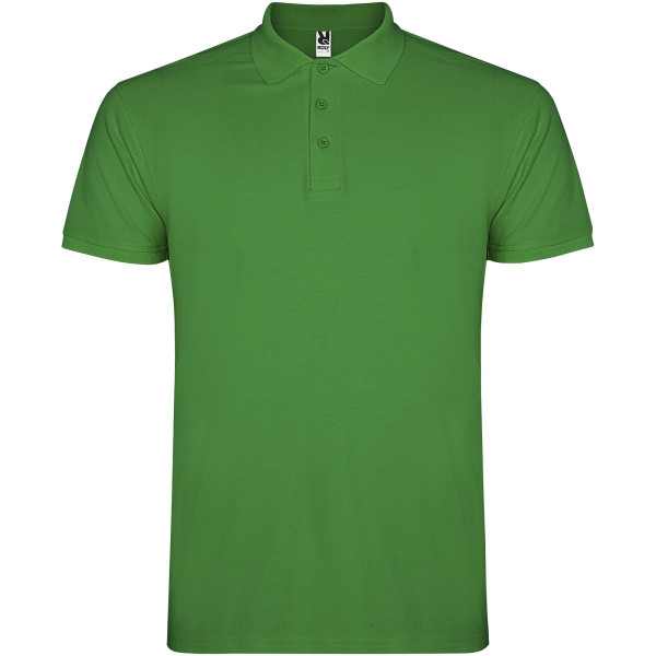 Star-Kinderpoloshirt mit kurzen Ärmeln
