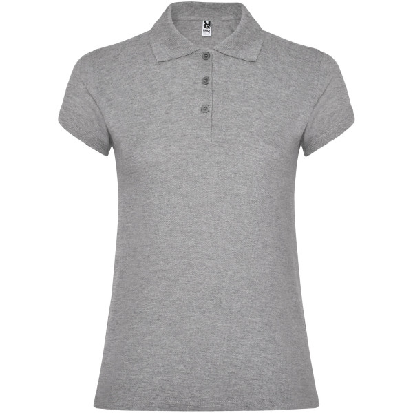 Star Kurzarm-Poloshirt für Damen