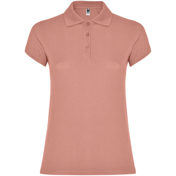 Star Kurzarm-Poloshirt für Damen