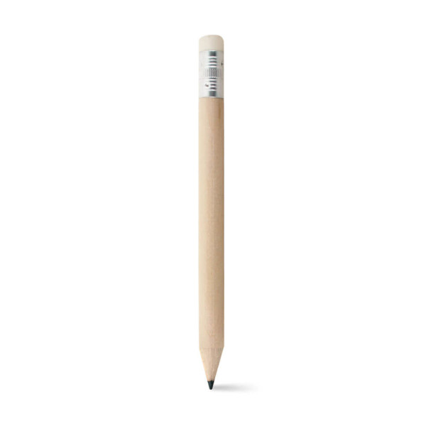 BARTER. Mini Bleistift mit Radiergummi