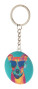KeyBadge RPET-Patty-Schlüsselanhänger