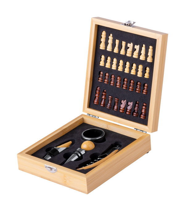 Paluk-Schach mit Weinset