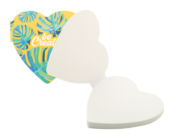 CreaStick Heart Notizblock mit selbstklebenden Notizzetteln zum Bestellen