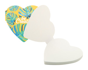 CreaStick Heart Notizblock mit selbstklebenden Notizzetteln zum Bestellen - Reklamnepredmety