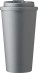 Plastový kelímek s víčkem na pití, 475ml - plastovy-kelimek-s-vickem-na-piti-475ml-sedy-h0300801pk2 - variant 