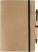 Notizbuch A5, unliniert, 60 Blatt und Stift - zapisnik-a5-nelinkovany-60listu-cerna-gumicka-b4006100pk2 - variant 