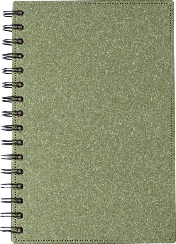 Liniertes Ringnotizbuch