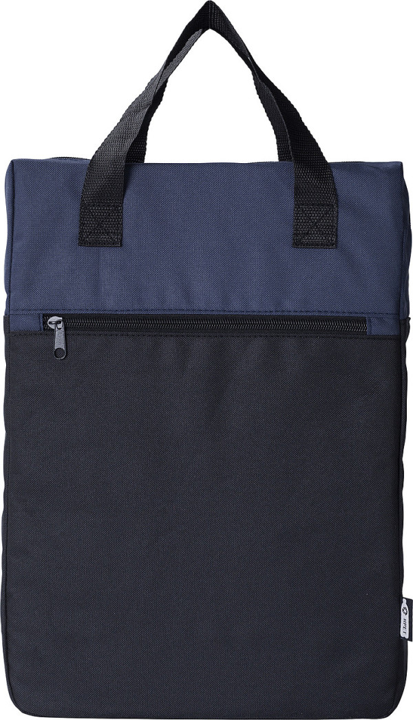 Quadratischer Rucksack aus RPET-Polyester