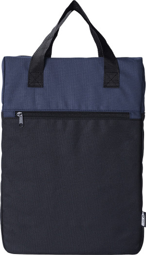 Quadratischer Rucksack aus RPET-Polyester - Reklamnepredmety