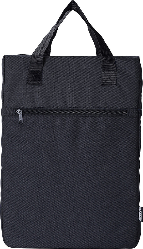 Quadratischer Rucksack aus RPET-Polyester
