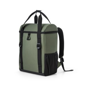 ROMA L. 600D rPET und Ripstop gepolsterter Thermorucksack - Reklamnepredmety