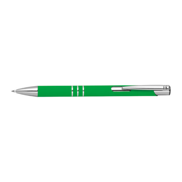 Ein Stift mit gummierter Oberfläche