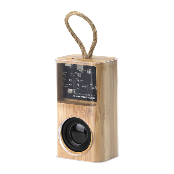 Bluetooth-Lautsprecher mit transparenter Abdeckung