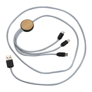 Ladekabel mit Bambusbrett - Reklamnepredmety