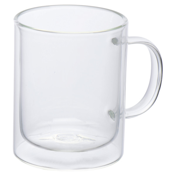 Doppelwandiger Glasbecher Caracas, 350 ml