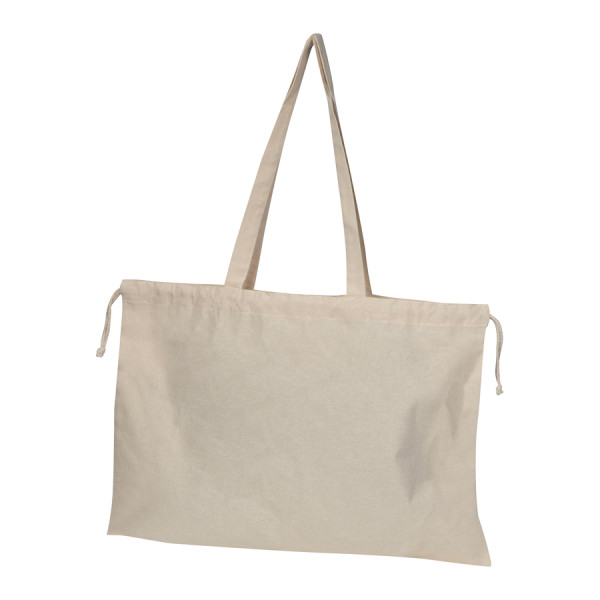 Verschließbare Tasche aus Imola-Bio-Baumwolle (180 g/m²).