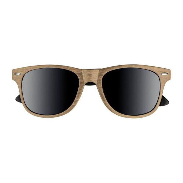 Sonnenbrille in Holzoptik