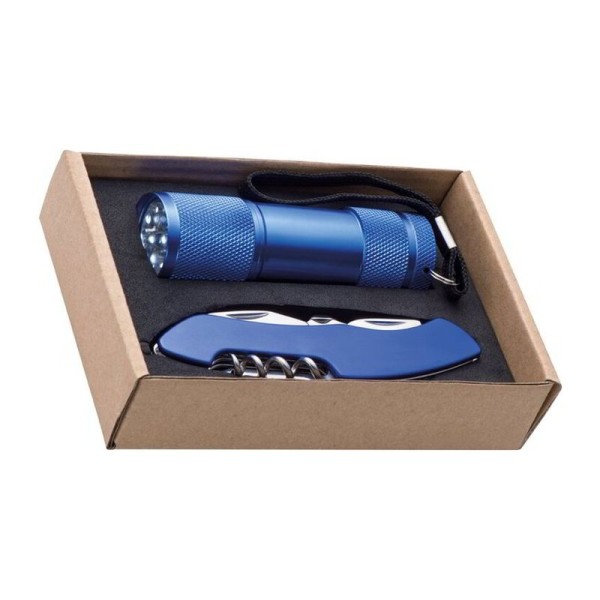 Dover Taschenlampen- und Taschenmesserset