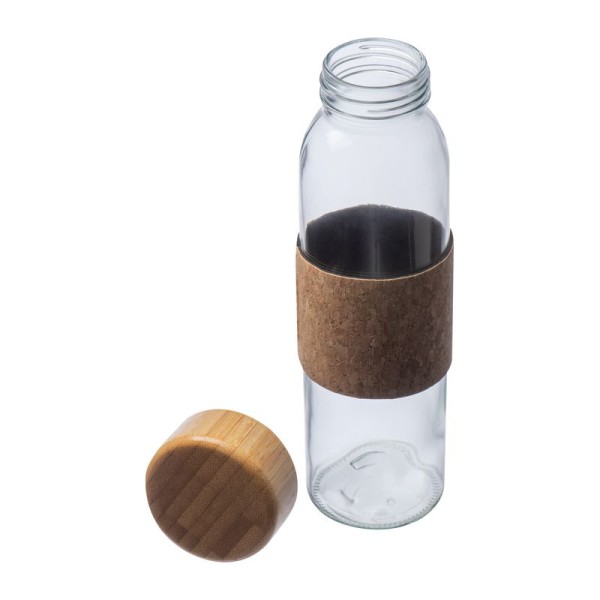 Glasflasche Skopje, 500 ml