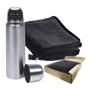 Set aus Thermodeck + Thermobecher Liverpool - Reklamnepredmety