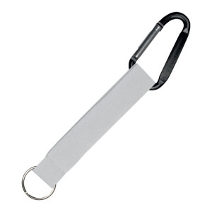 Einzigartiger RPET-Schlüsselanhänger mit Karabiner - Reklamnepredmety