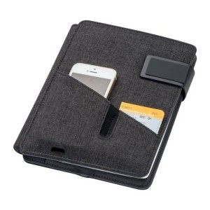Konferenzkarte mit Power Bank, Leno - Reklamnepredmety