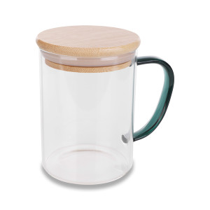 CEYLON Becher 400 ml aus Borosilikatglas - Reklamnepredmety