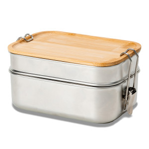 ALCORA Doppel-Lebensmittelbox 1100 ml - Reklamnepredmety