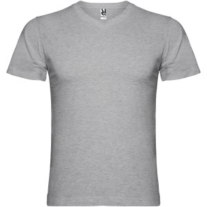 Samoyedo Herren-T-Shirt mit V-Ausschnitt und kurzen Ärmeln - Reklamnepredmety