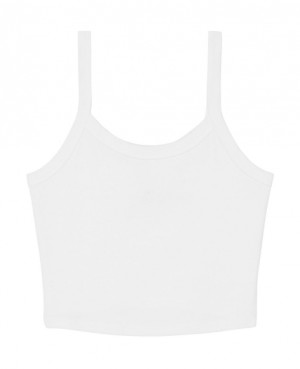 Damen-Tanktop mit Mikroripp und Spaghettiträgern - Reklamnepredmety