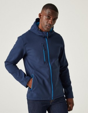 Navigate 2-Lagen-Softshelljacke mit Kapuze - Reklamnepredmety