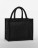 Midi-Tasche aus natürlicher, gestärkter Jute