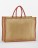Tasche mit natürlicher Stärkejute