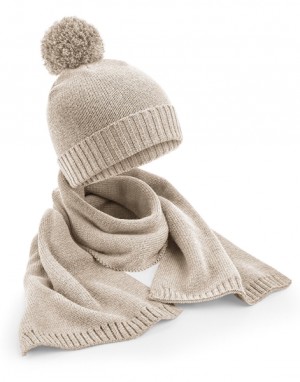 Geschenkset aus Strickschal und Mütze - Reklamnepredmety