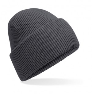 Klassische Beanie-Mütze mit breitem Umschlag - Reklamnepredmety