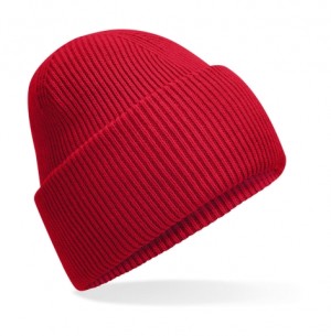 Klassische Beanie-Mütze mit breitem Umschlag - Reklamnepredmety